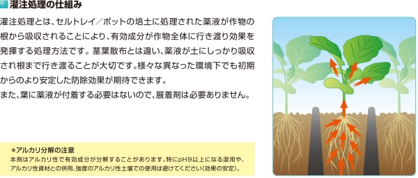 べリマークSC　灌注処理の仕組み