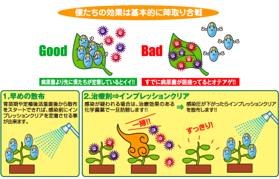 インプレッションクリアの使い方