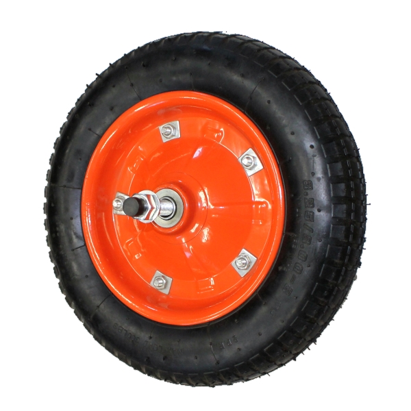 一輪車タイヤ　PR1302A　(予備、交換用にも最適)