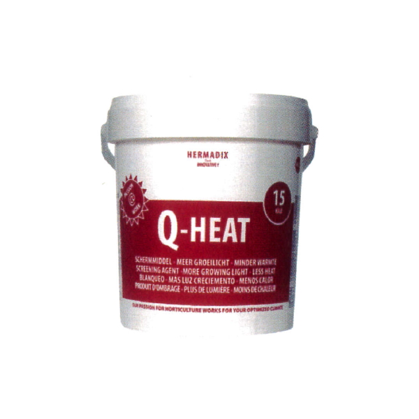 HERMADIX 遮熱剤 Qヒート (Q-HEAT) 15kg ハウス資材 農家のお店おてんとさん