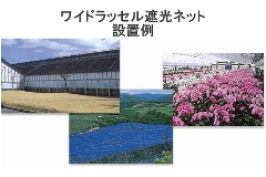 日本ワイドクロス　遮光ネット　ワイドスクリーンシルバー　S1210　巾600cm×長さ50m